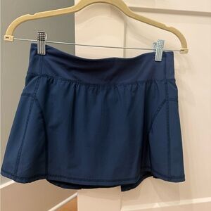 Navy Blue athletic match skirt